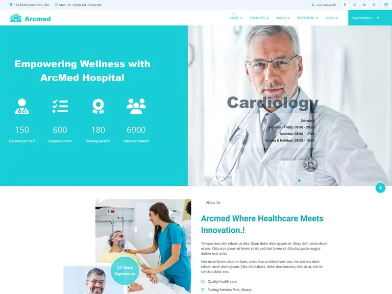 Joomla Medicine Template
