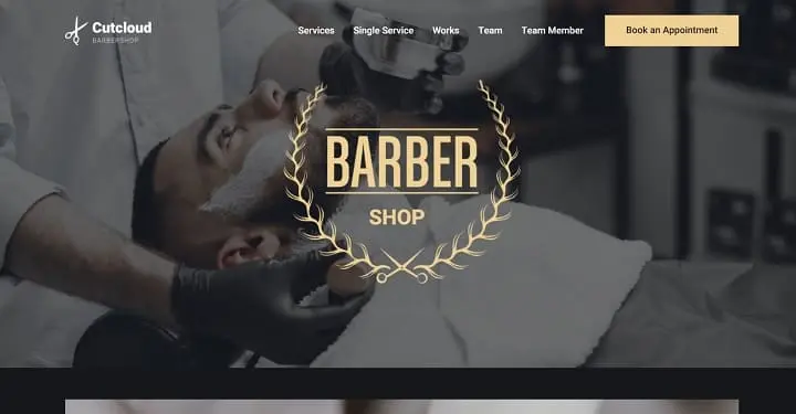 hair salon wordpress theme