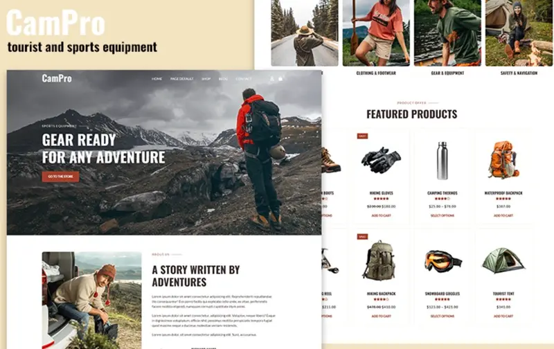 Travel Store WooCommerce Theme