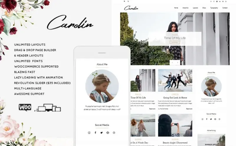 fashion wordpress theme