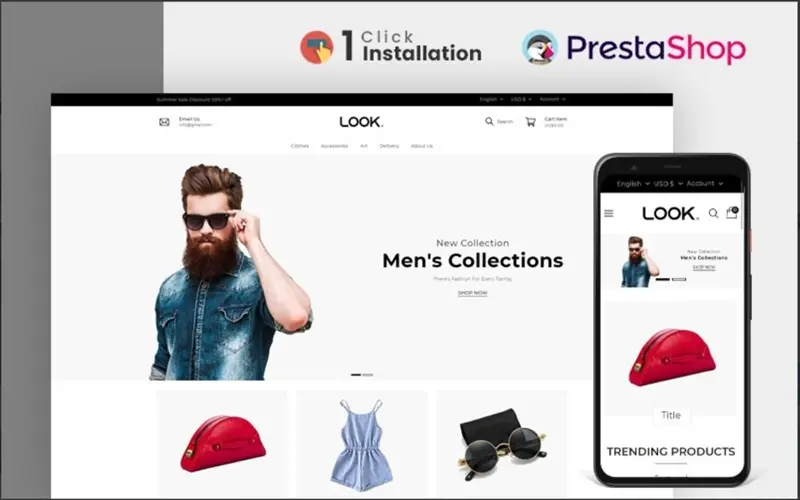 Look Fashion Store PrestaShop Theme