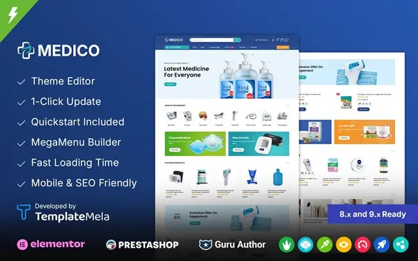 Medico prestashop store