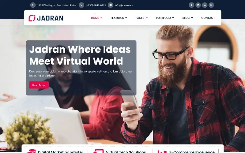 Finance Joomla Template