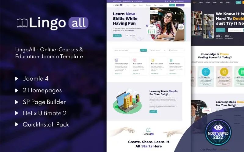 Education Joomla Template
