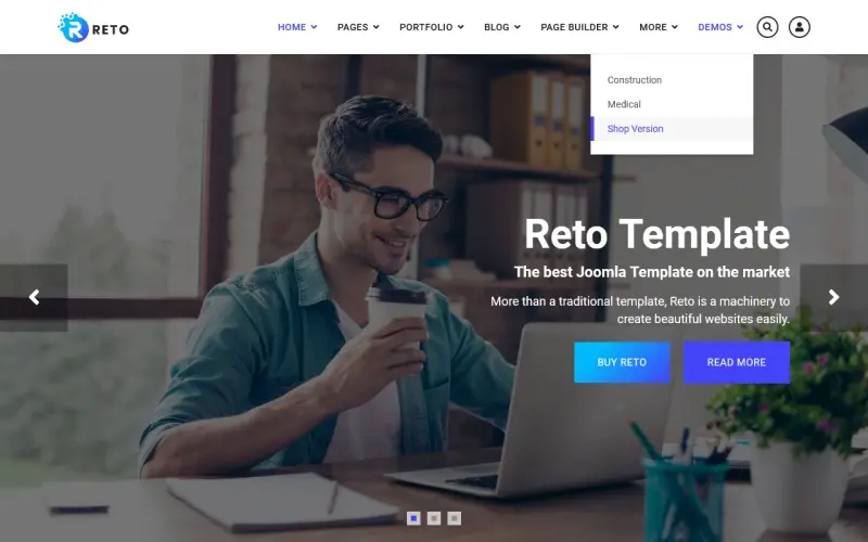 Multipurpose Joomla Template