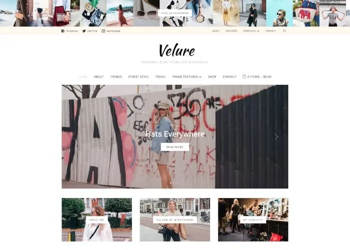 fashion WordPress Theme