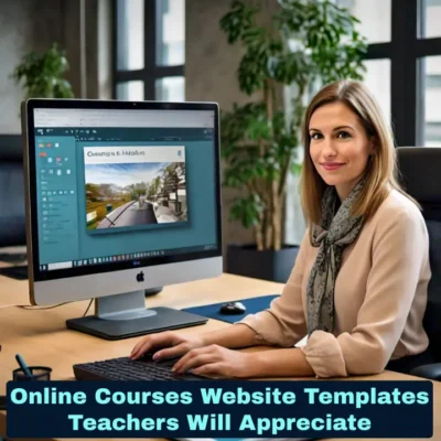 online course wordpress template